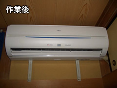 カバーを取り付けて終了です - 作業後